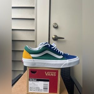 Vans Old Skool blue/green